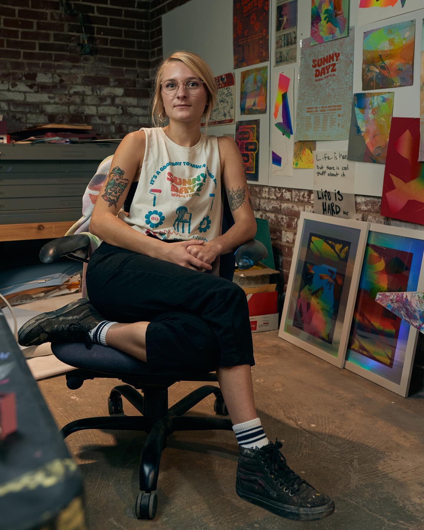 hello friends! back in september i had the opportunity to sit down with @evieholzer and talk about art, community, and some of the projects i get to lead and/or be a part of. i&rsquo;m so honored and thankful to be included in this month&rsquo;s @405