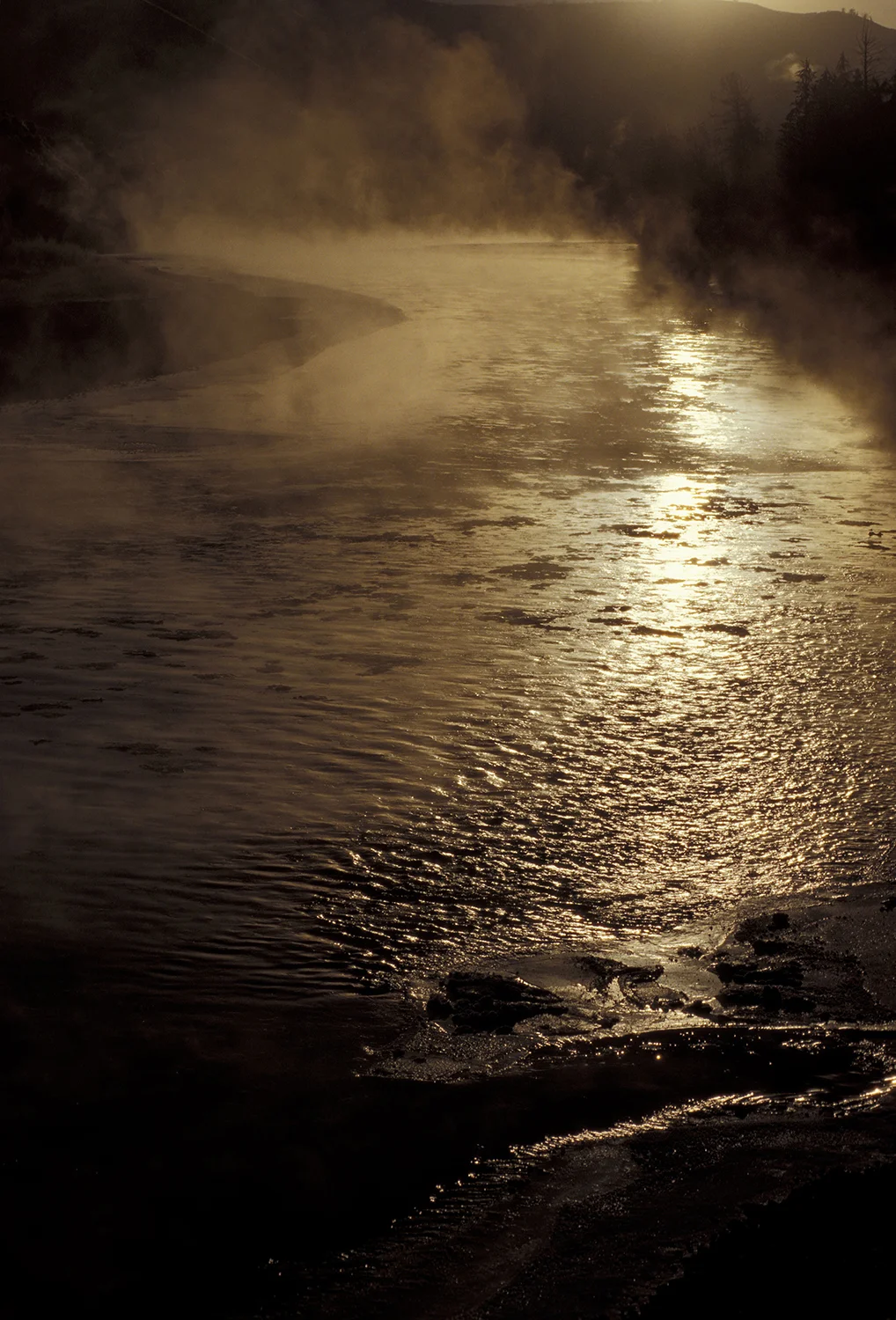 THAWING RIVER