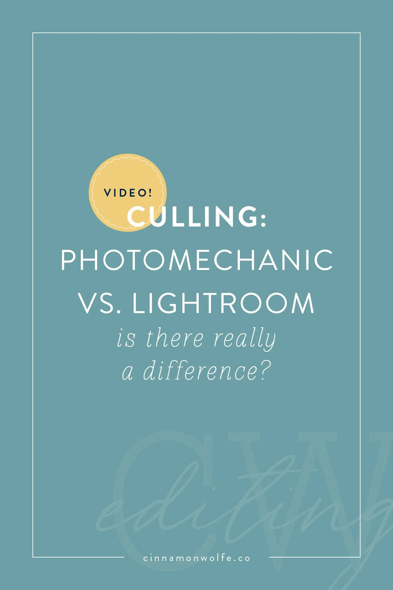 Culling: Photomechanic vs. Lightroom, is there REALLY a difference?