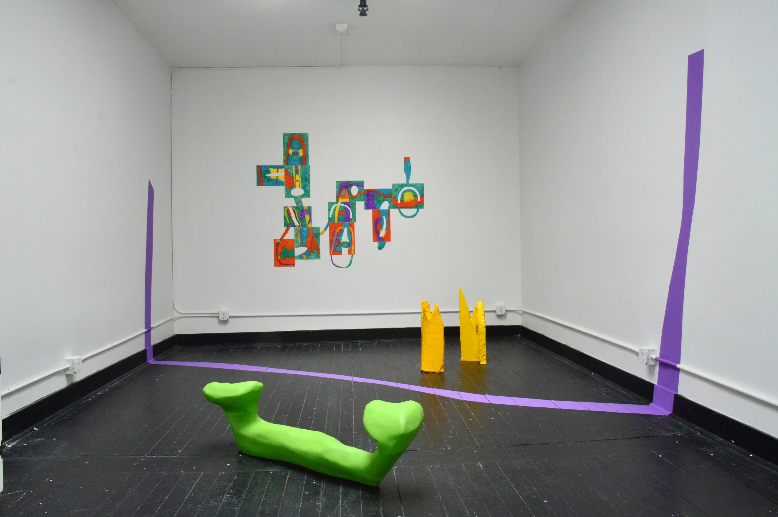 Swallow Me , exhibition shot