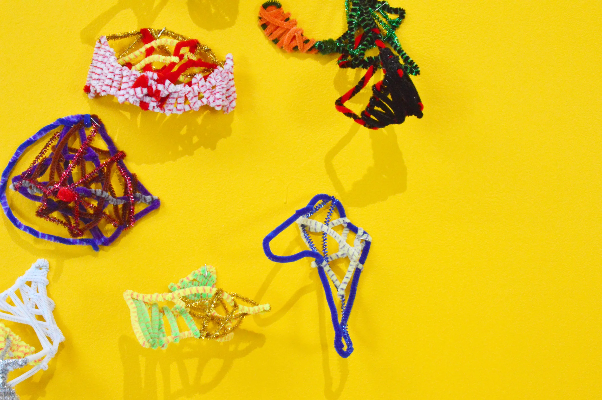   Transmitters (detail) . 2017. Pipe cleaners. Dimensions variable. 