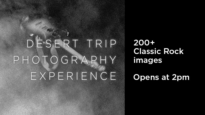 Desert Trip Photography Experience