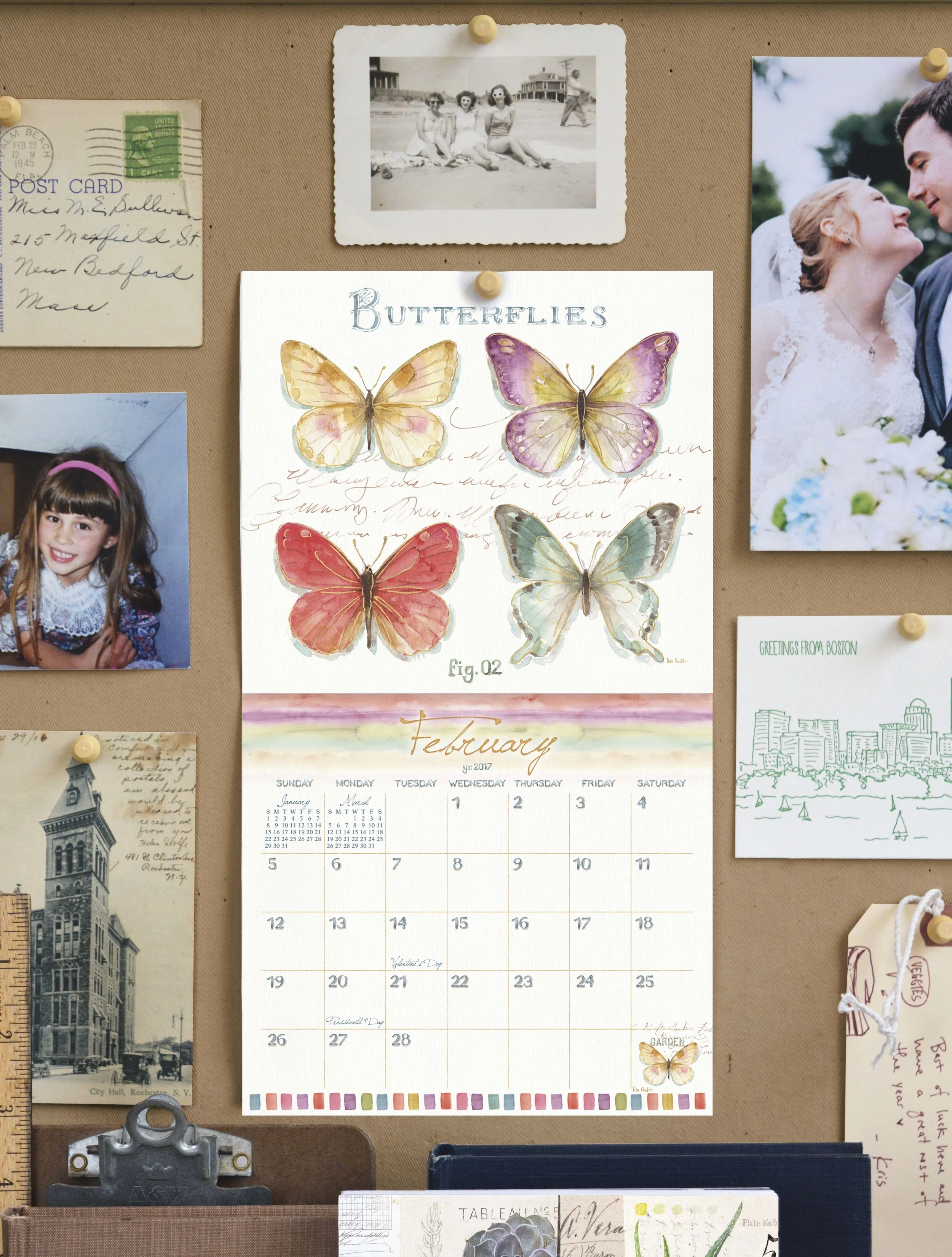 Sneak peak of Lisa Audit's 2017 Calendar