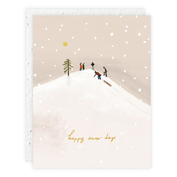 Seedlings Card – Winter/Holiday