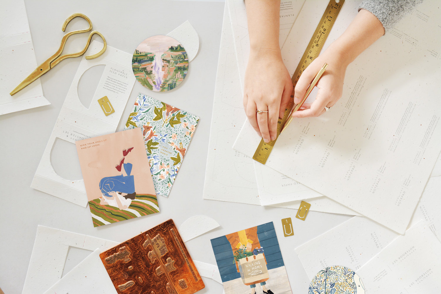 Plantable Seed Paper Stationery