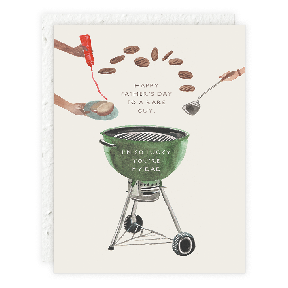 rare dad card Dad you're the Rarest One Card — Thrive Greenery & Gifts main image 1