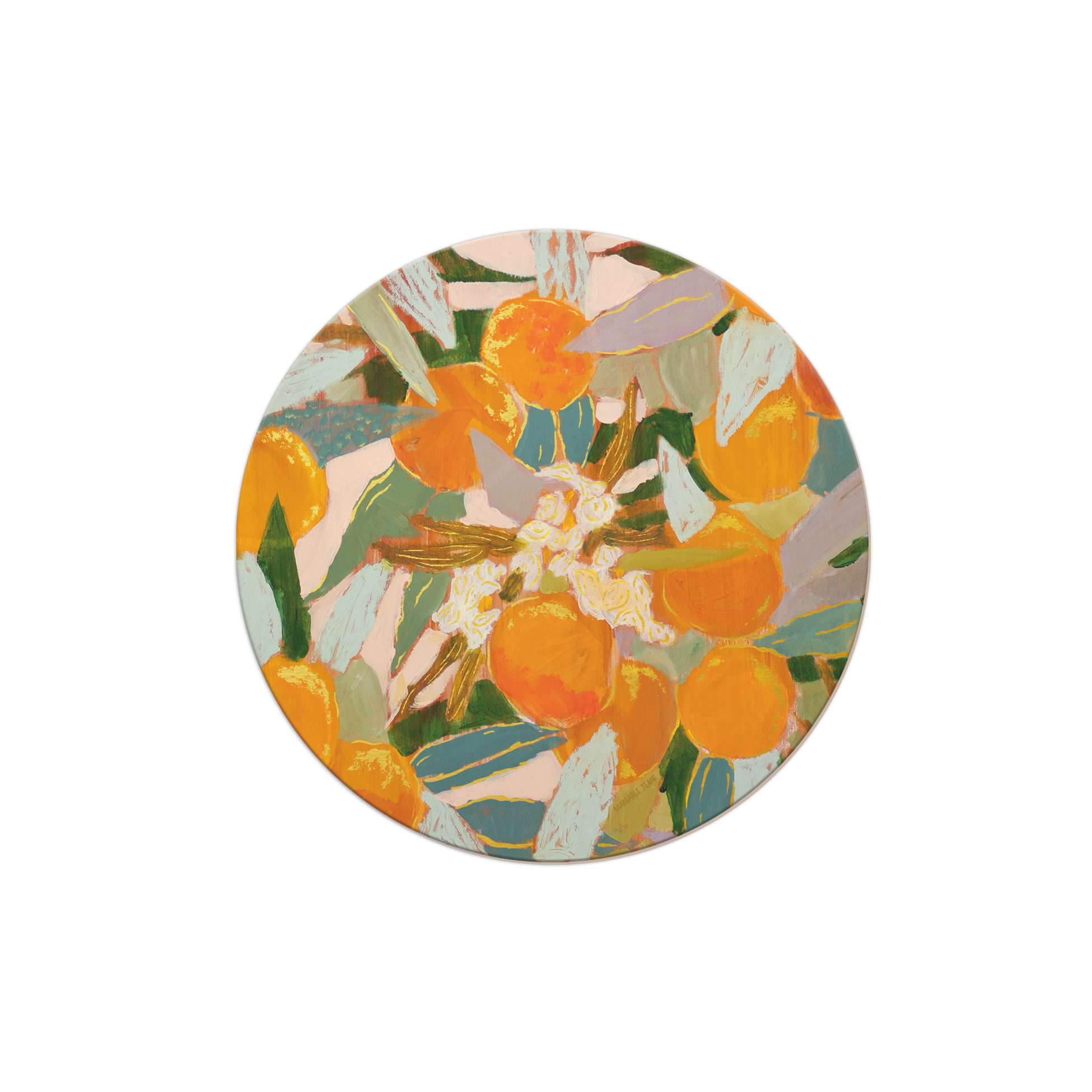 Orange Blossoms Seedlings Coaster | SCO114983