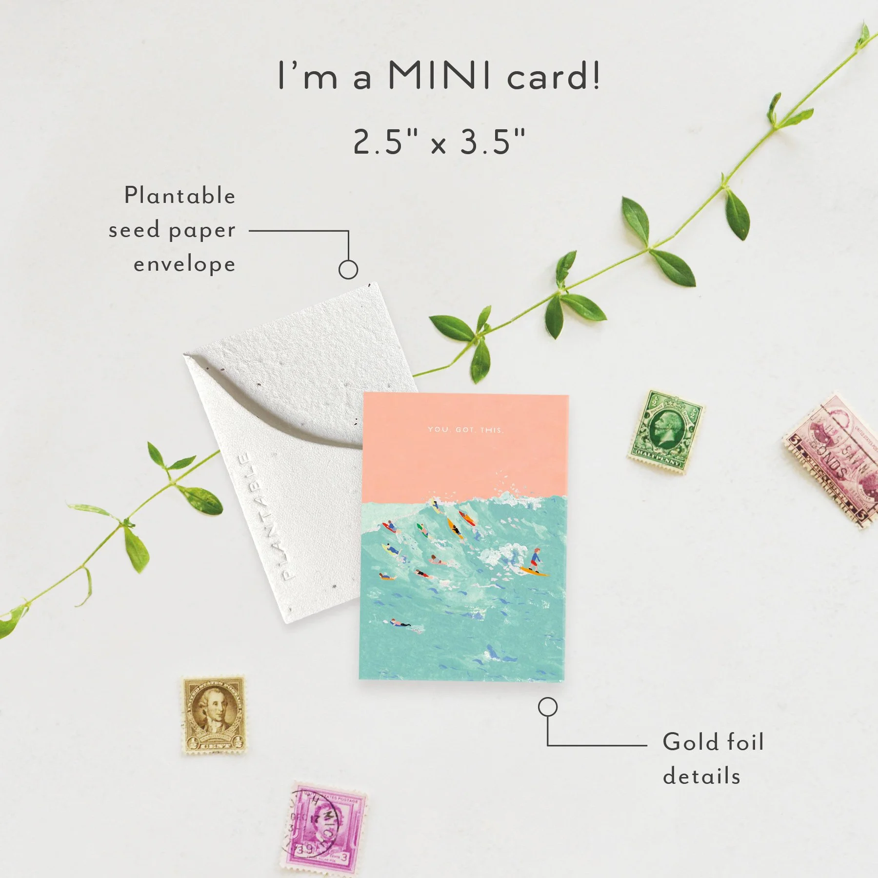 You. Got. This Sprout | Mini Encouragement card | SPR60900 *NEW