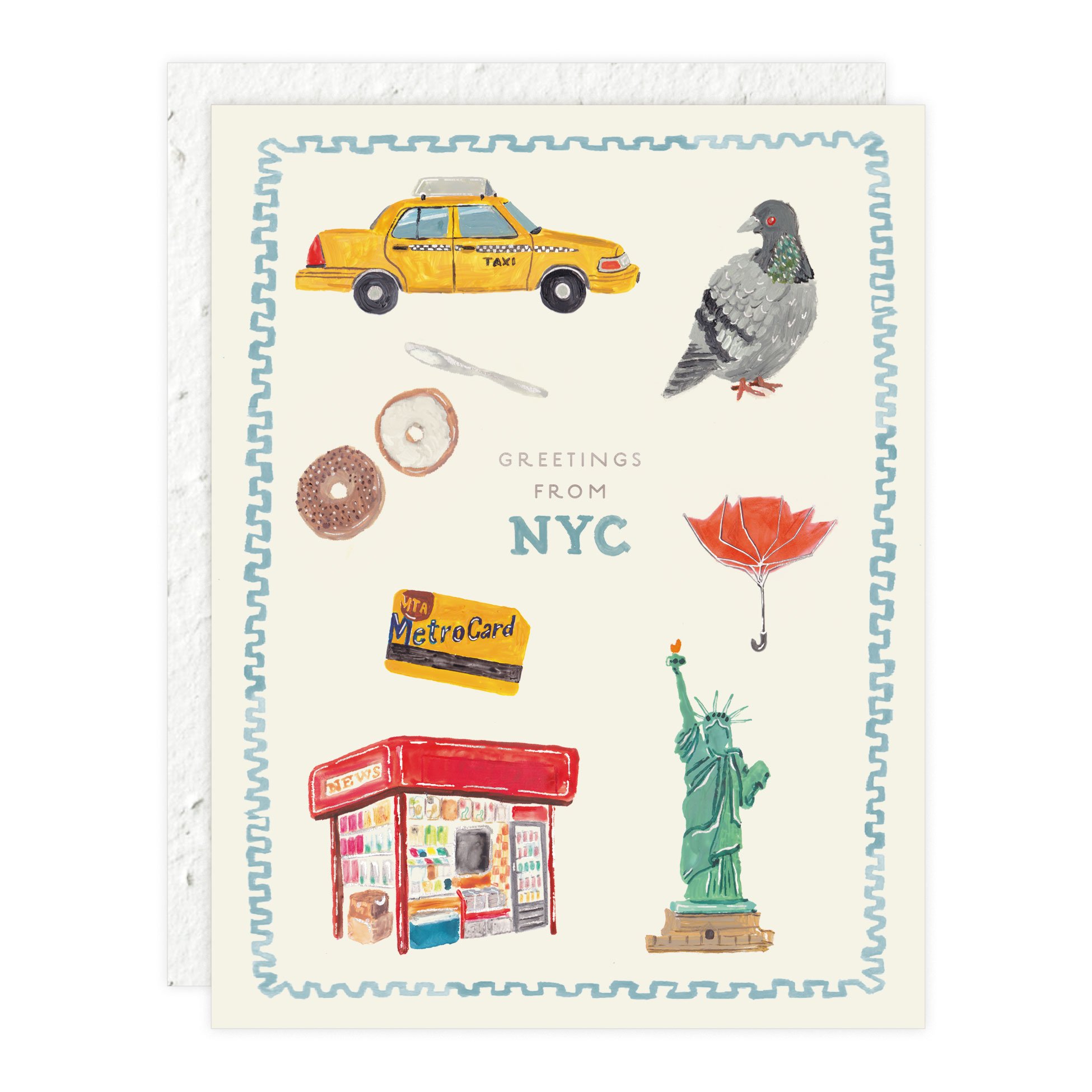 NYC - Just to Say Hi Card | BOU117554