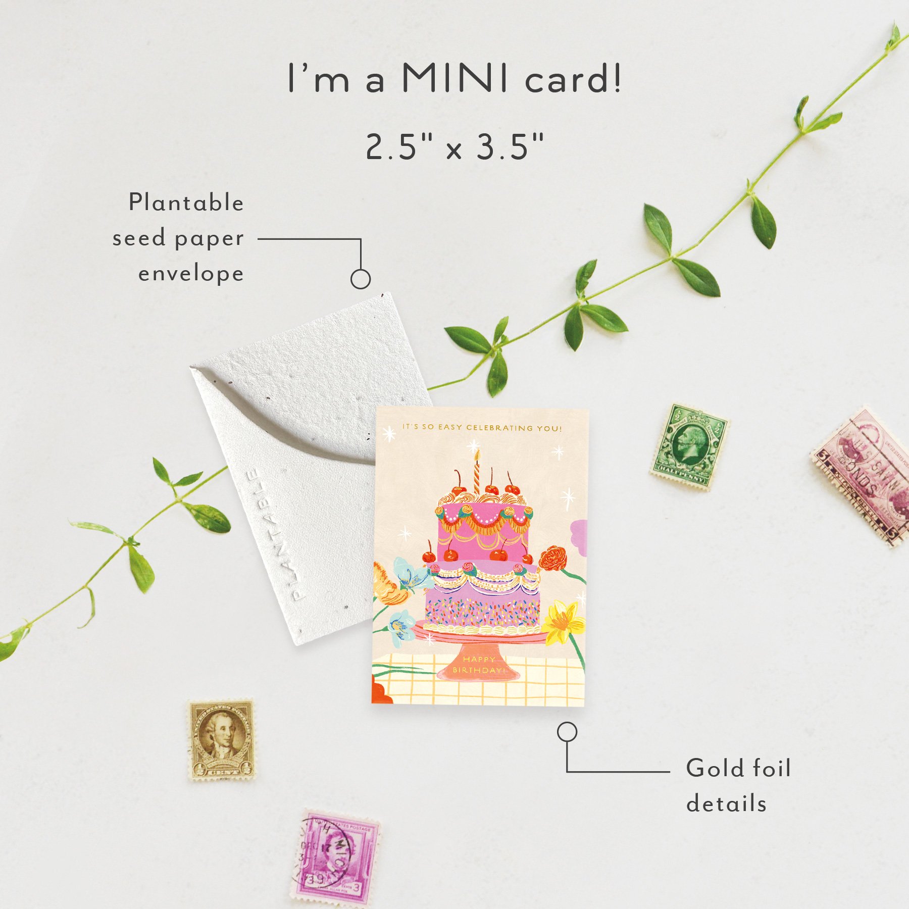 Cherry Cake | Birthday Card | SPR108311 *NEW