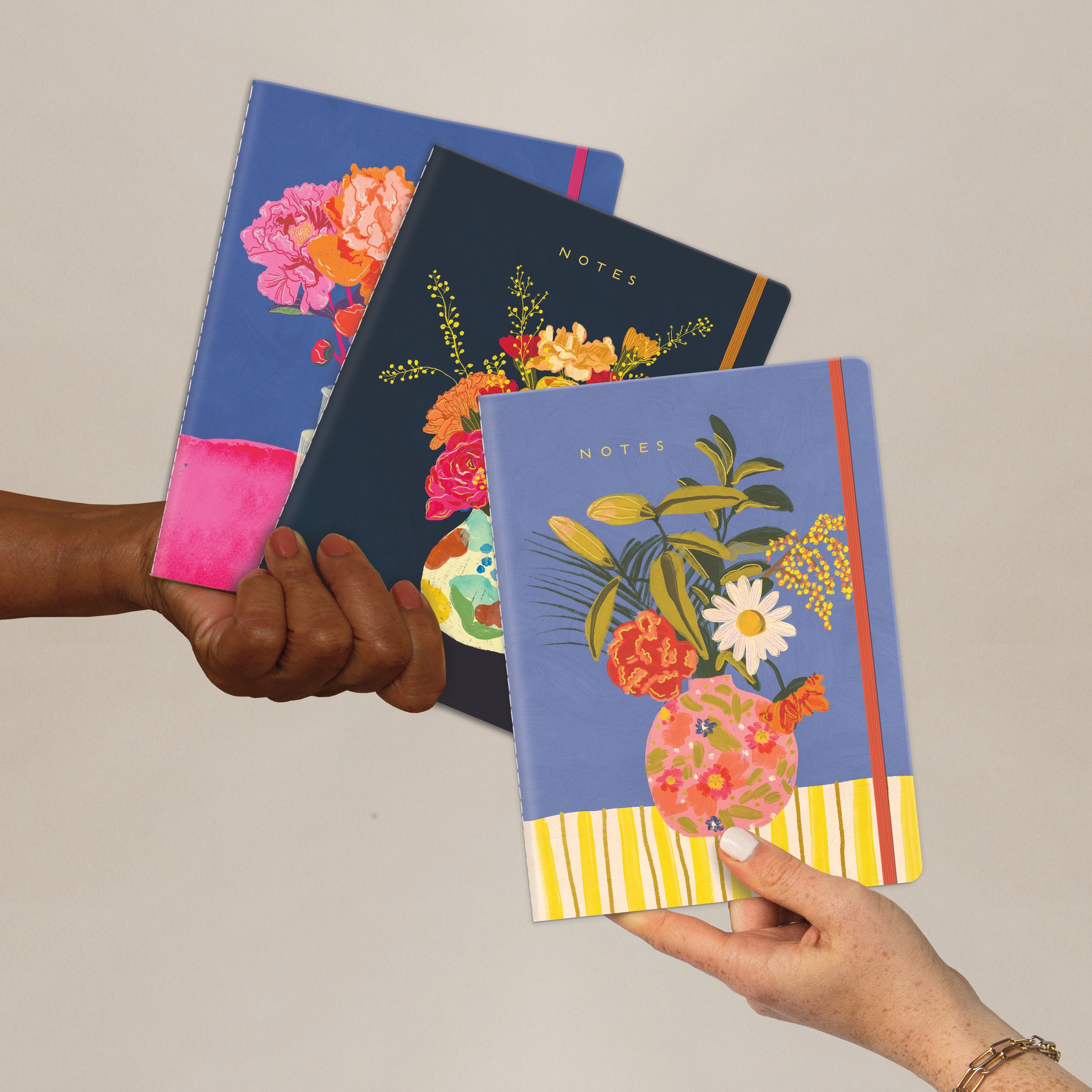 Lazy Daisy | Sewn Trio Notebook Set | STN108338  *NEW