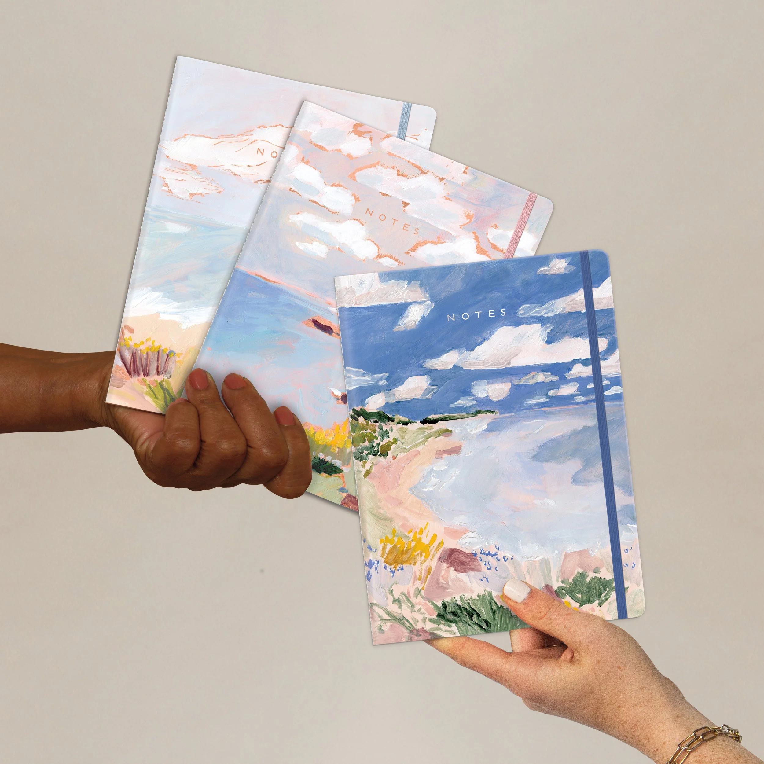 Floral Bluff | Sewn Trio Notebook Set | STN77056 * NEW