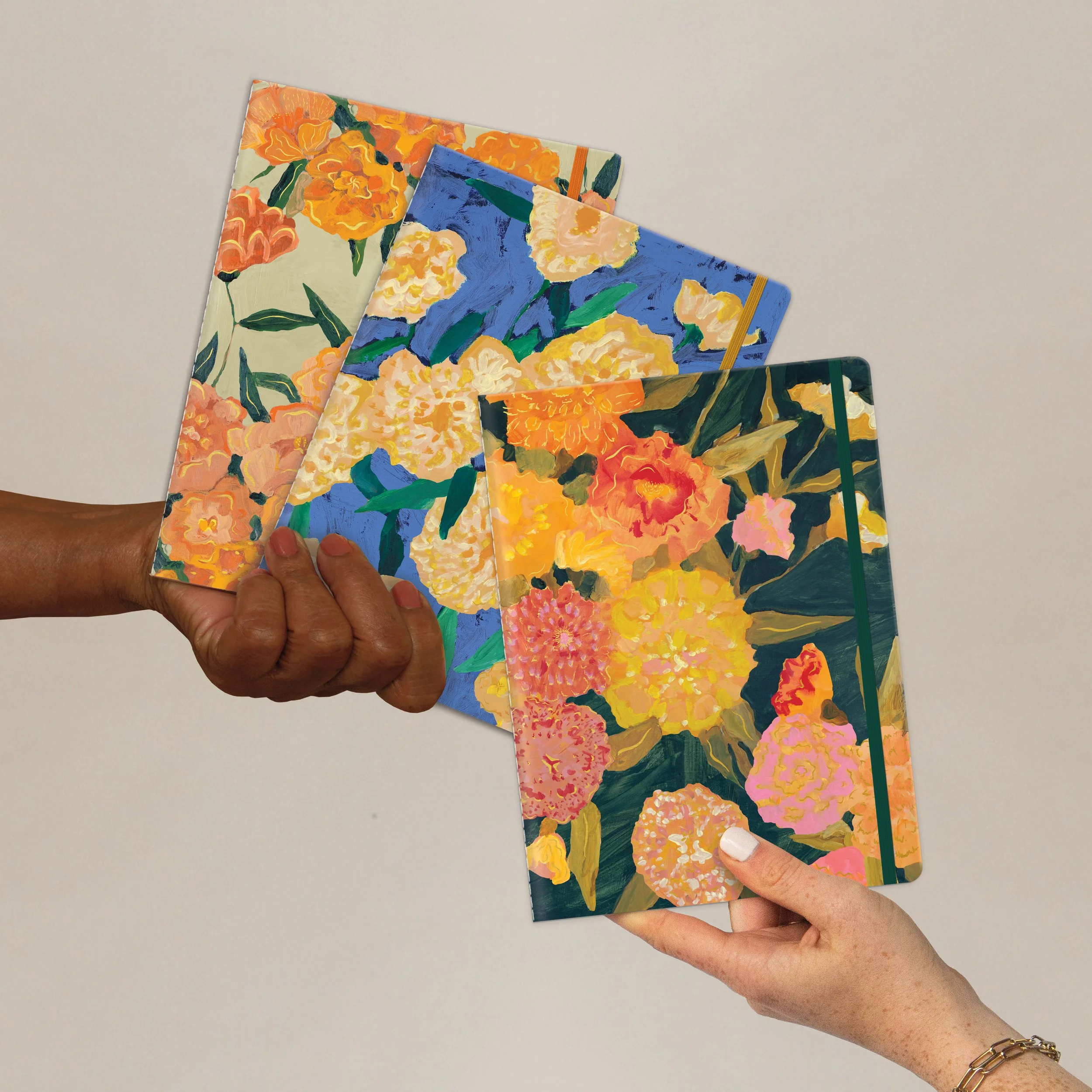 Marigolds | Sewn Trio Notebook Set | STN114979  *NEW