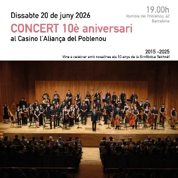 Una dècada de música - Simfònica Tekhné i Cor Bruckner Barcelona