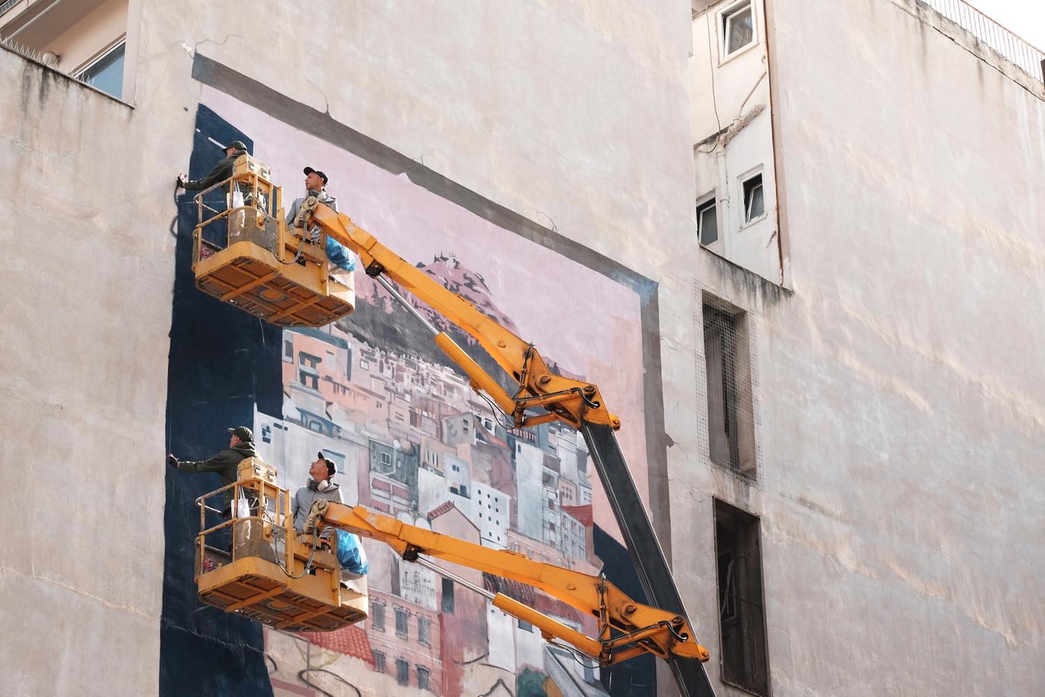  Mural for   Athens Voice   by Billy G and Alexander Martinez 