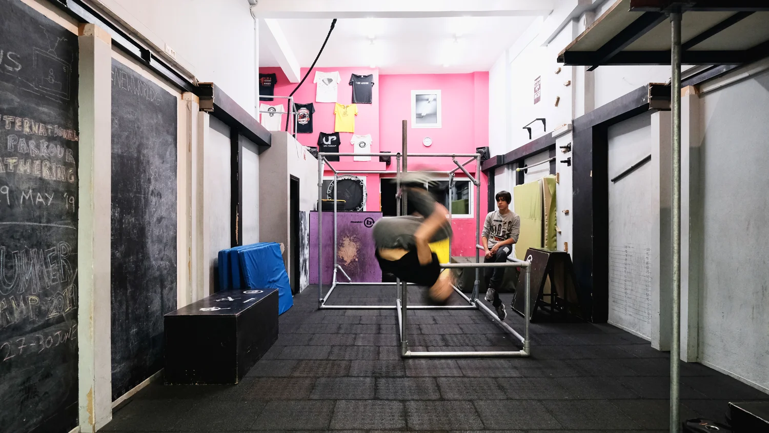 Athens Parkour Academy, LandmArch architecture
