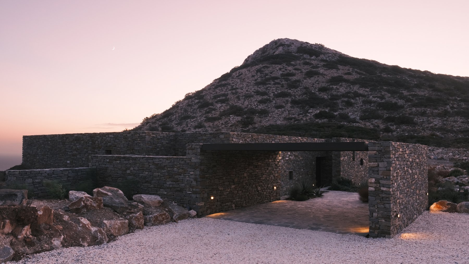  House in Angairia, Paros,  Lab Athens  in collaboration with Diederik Van Rengen 