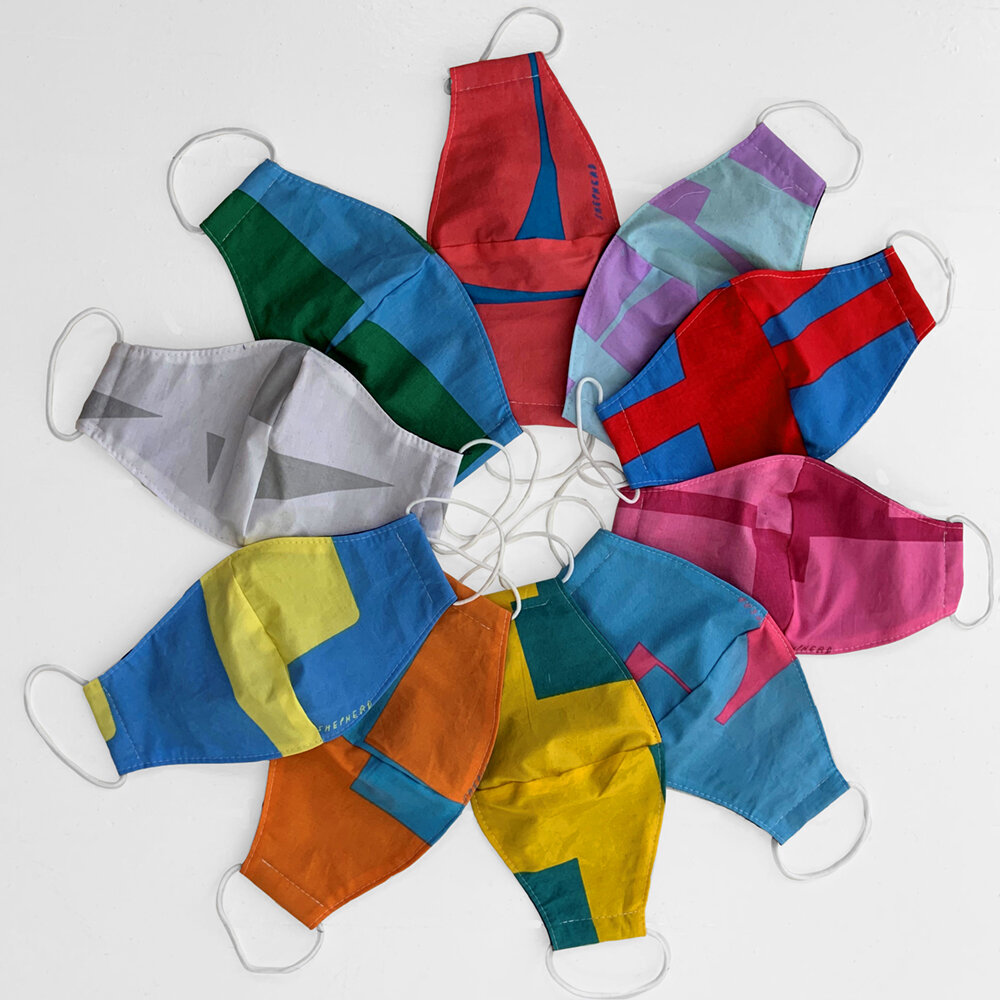 KATE SHEPHERD masks Bright