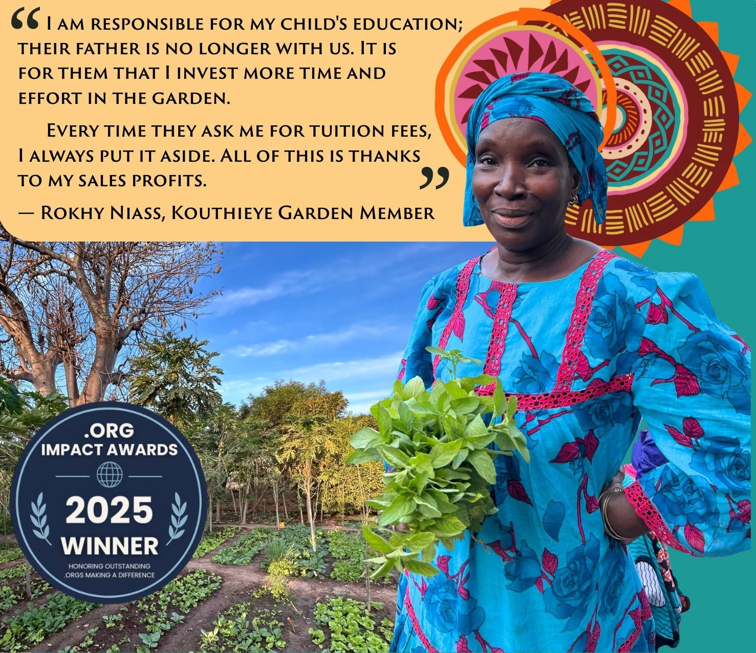 Giving Tuesday: Change lives and get a FREE gift! Every dollar you give between now and December 31st goes directly toward launching new projects in 2026 to meet the growing need in rural Senegal. And, every donation at ANY level receives a FREE than