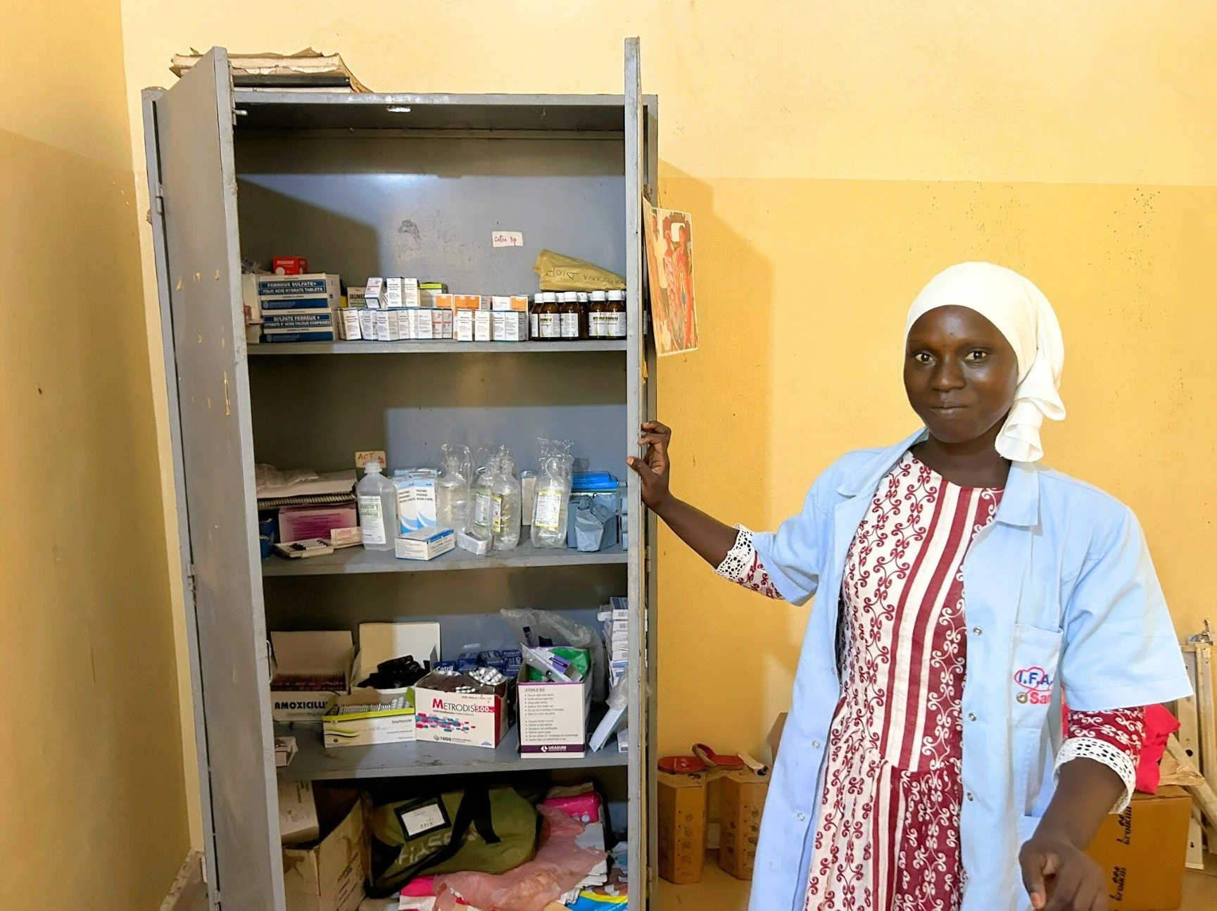 &ldquo;Health is fundamental, and anyone who helps you stay healthy has done everything for you. We thank God and we also thank you. We have made a lot of progress. Children come now to be weighed and vaccinated and sick people come to be treated.&rd