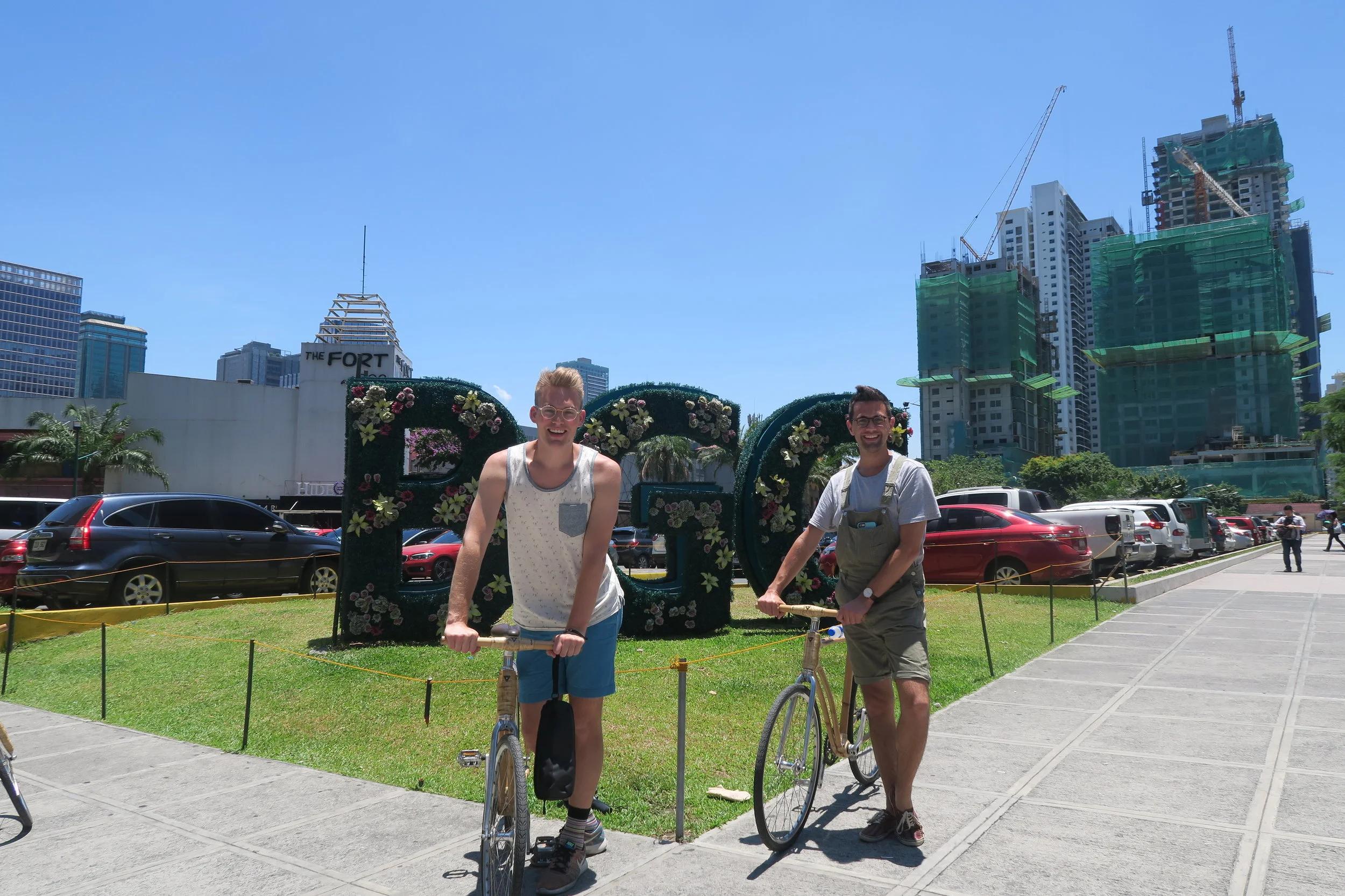 Bike Tour of BGC! Thanks to Shangri La at The Fort in Manila!