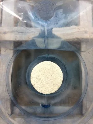 A 3.5 year old ceramic filter – still treats dangerous water to safe levels! 