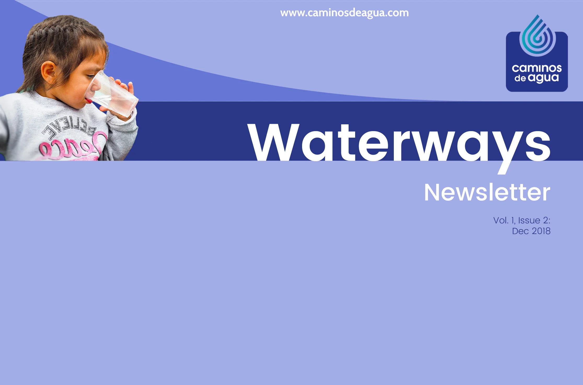 Waterways - Newsletter Caminos de Agua (Vol. 1, Issue 2)
