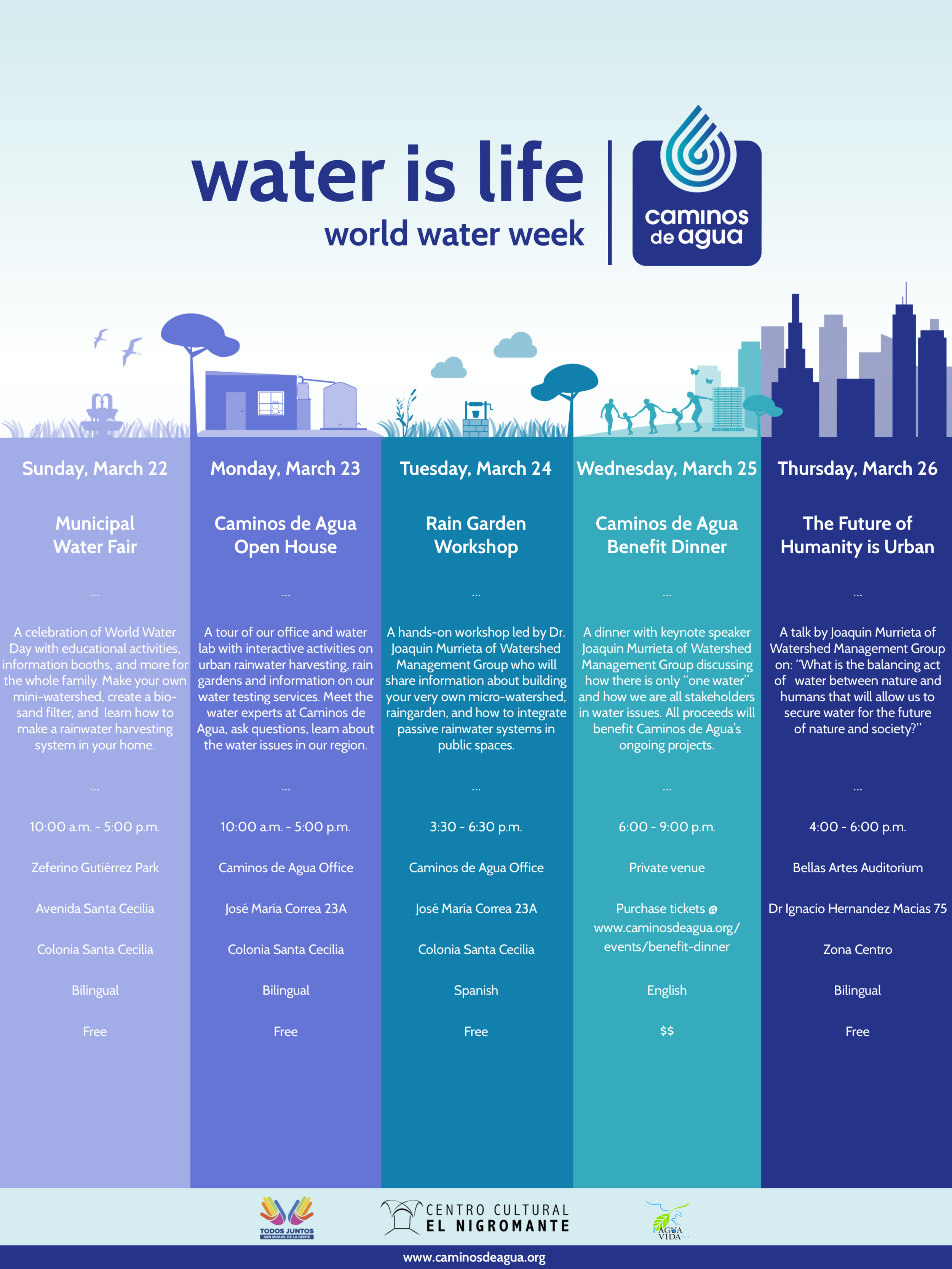 World Water Week Calendar of Events