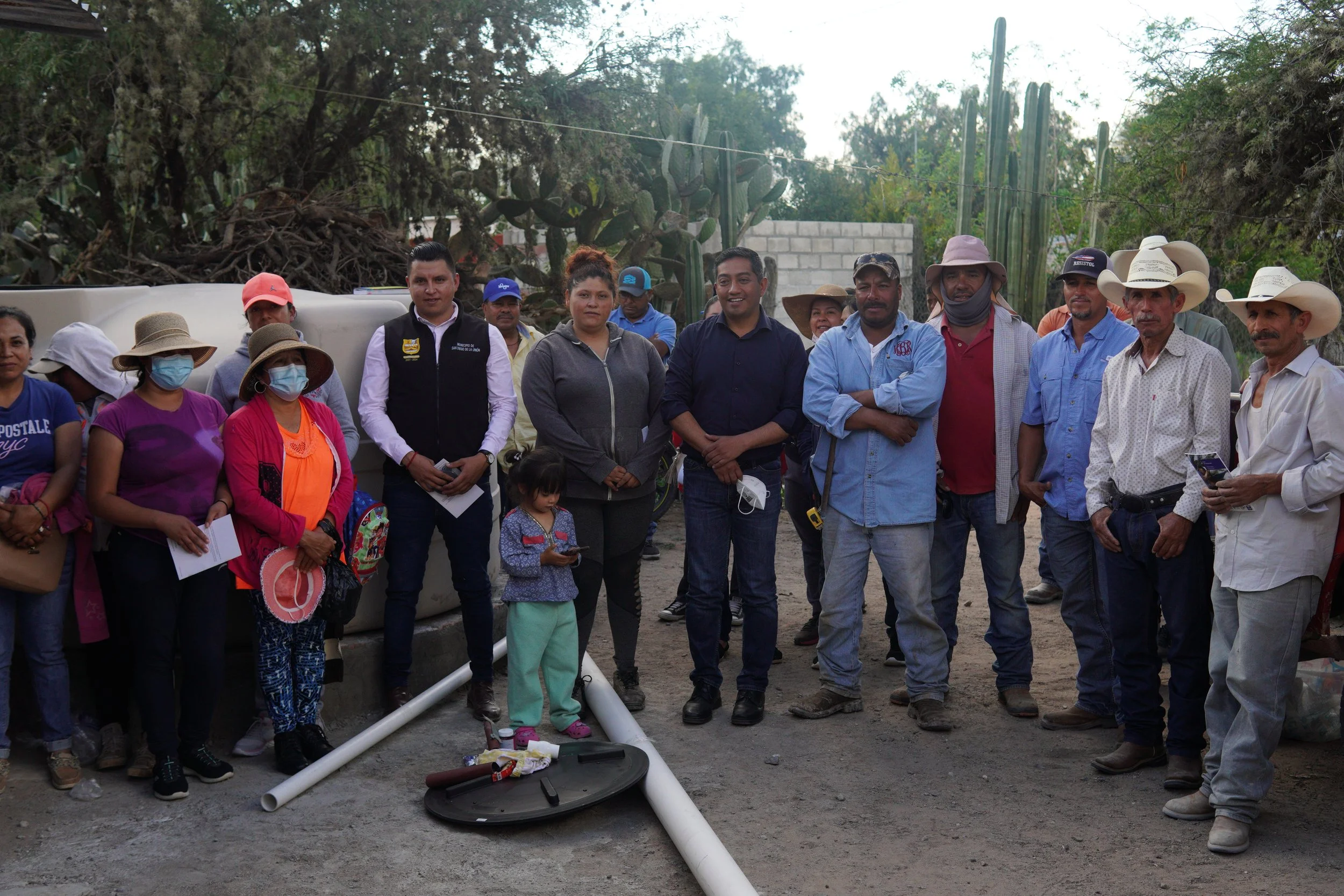 Proyecto Agua y Salud. Colaboración con el gobierno municipal 2021-2024 de San Diego de la Unión
