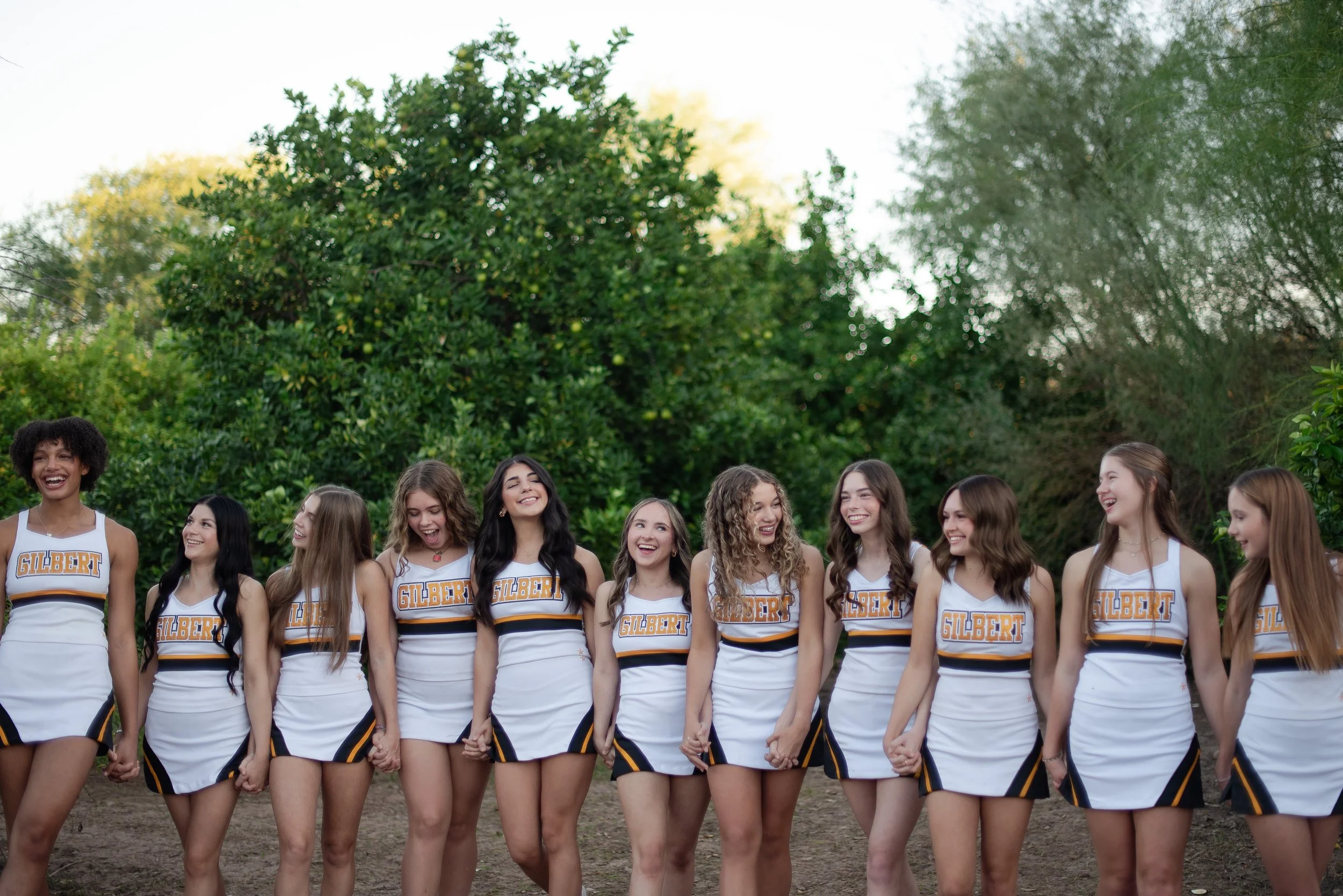 Gilbert High School Cheer 2025-2026 / Cheer Team Photos Media Day in Gilbert Arizona