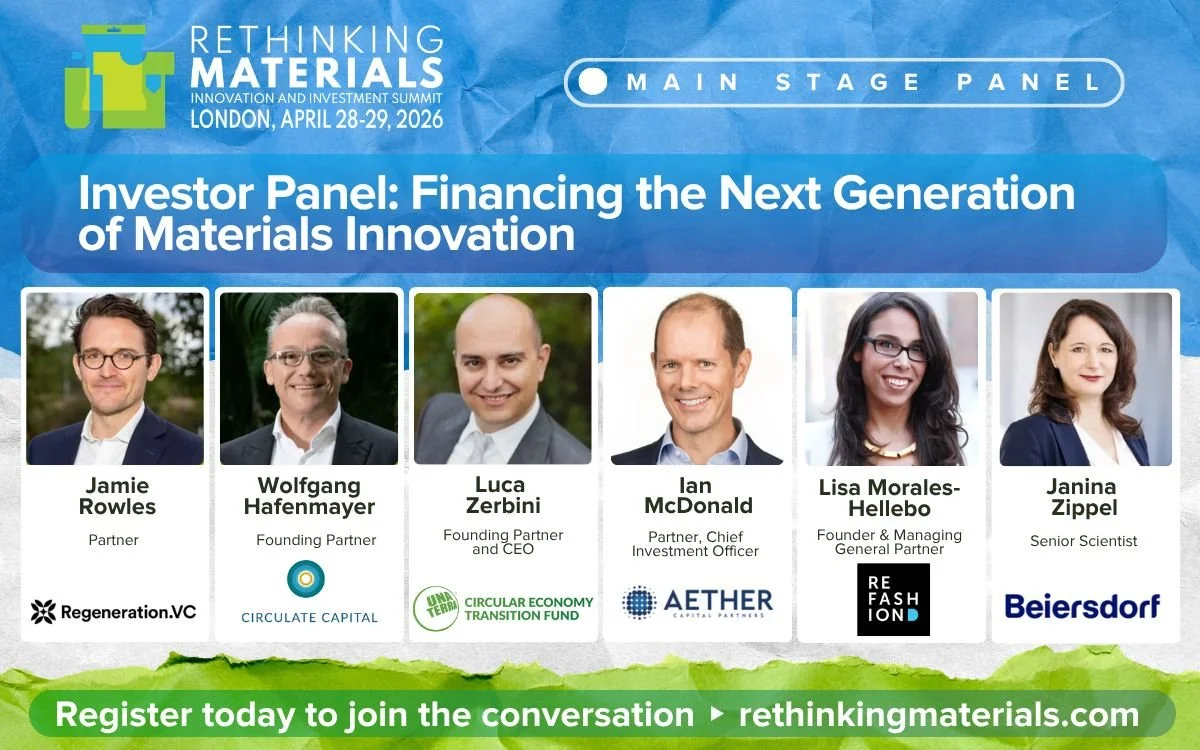 REFASHIOND will be speaking at Rethinking Materials 2026, London April 28-29