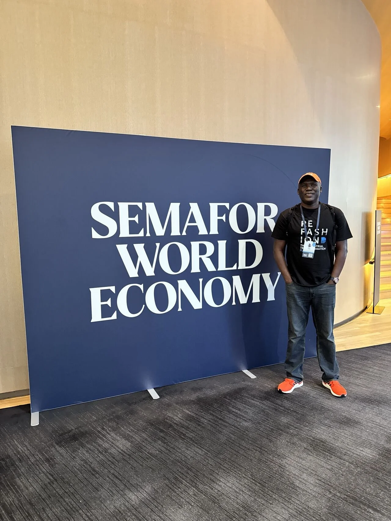 Brian represented REFASHIOND at Semafor World Economy 2026 in DC