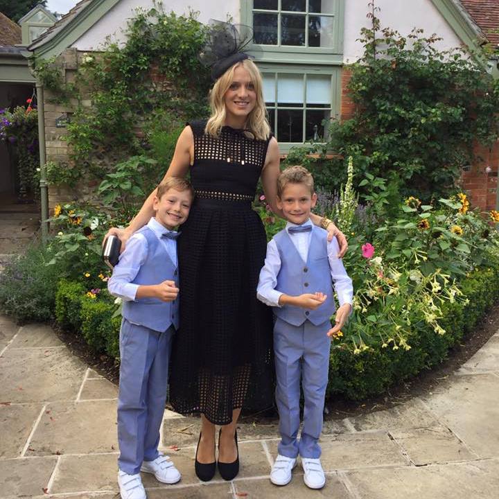Pascale with her gorgeous twin boys Alfie and Aidan (8)