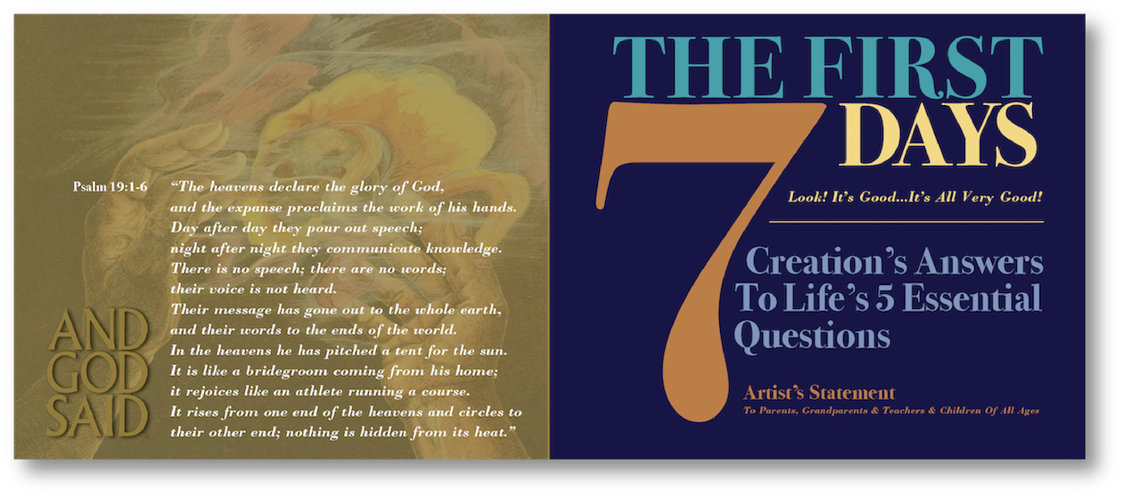    NEW SECTION: CREATION’S ANSWERS TO LIFE’S 5 ESSENTIAL QUESTIONS   