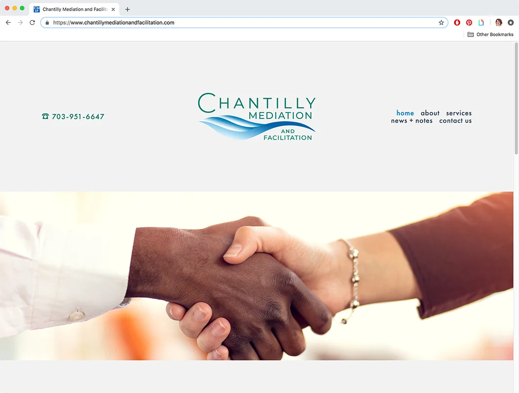 Chantilly Mediation and Facilitation website