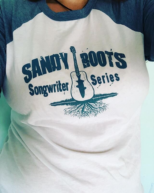 Our Sandy Roots Songwriter Series 2020 T-Shirts are here!!! Get yours at sandyrootsrecords.com &mdash; $20