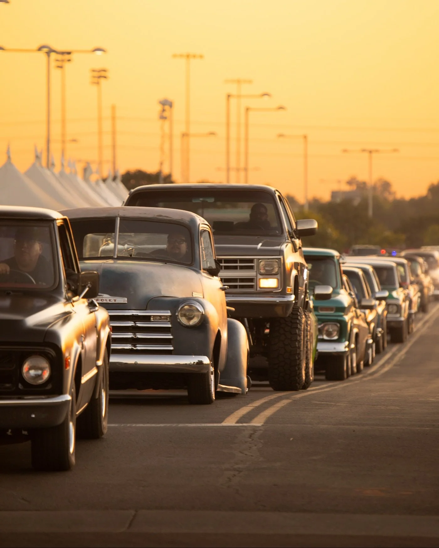 Day 1 of #dinosgitdown2025 has come to a close! What is your favorite thing about this event? 

#classictrucks 
#chevyonly 
#c10
#dinosgitdown