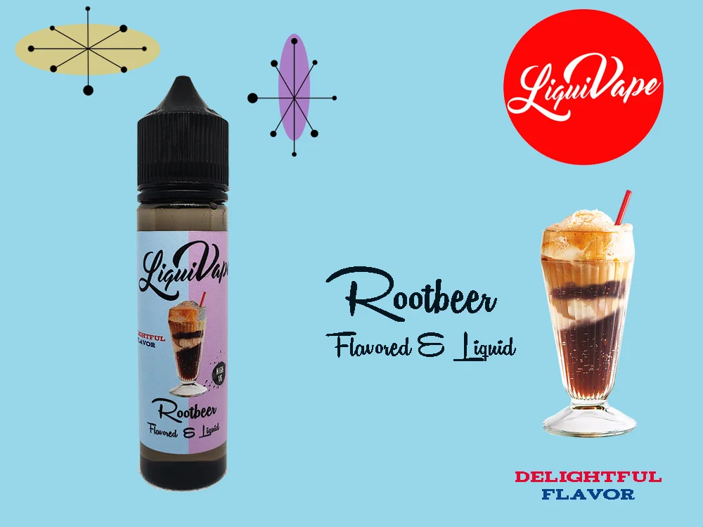 Root Beer es un refrescante sabor de e-líquido para vapear