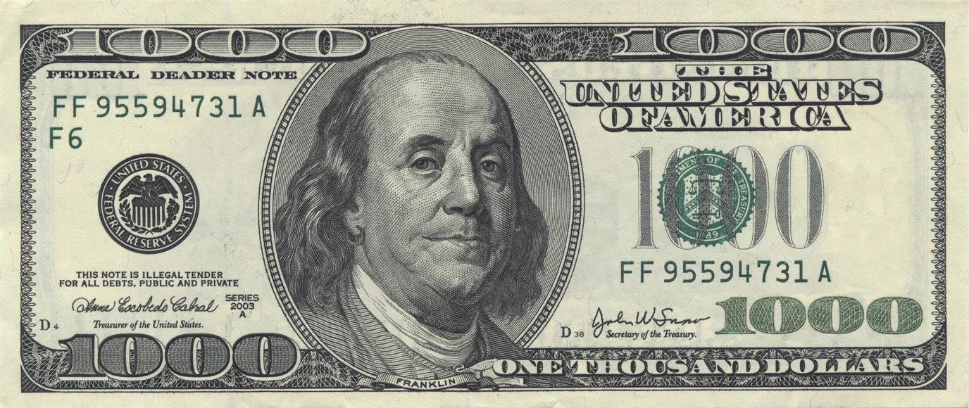 Más falso que billete de 1000 dólares…