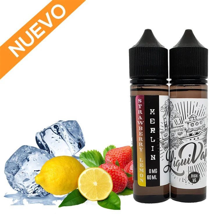 LiquiVape Merlin Lemon Strawberry