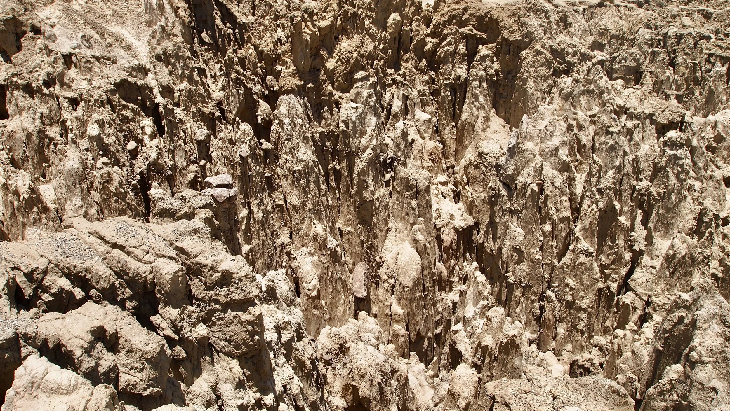 The bizarre landscape of Valle de la Luna ( Pedro Domingo Murillo Province, La Paz, Bolivia )