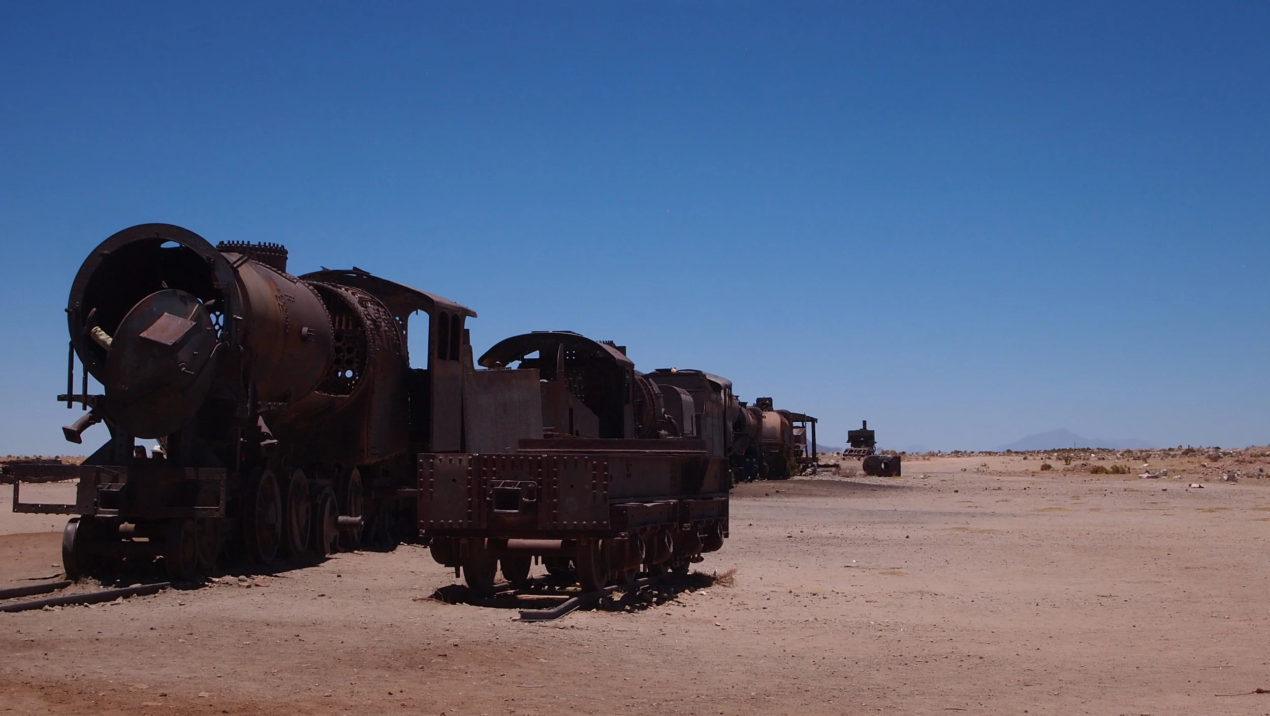 Train Cemetery ( Uyuni, Bolivia )