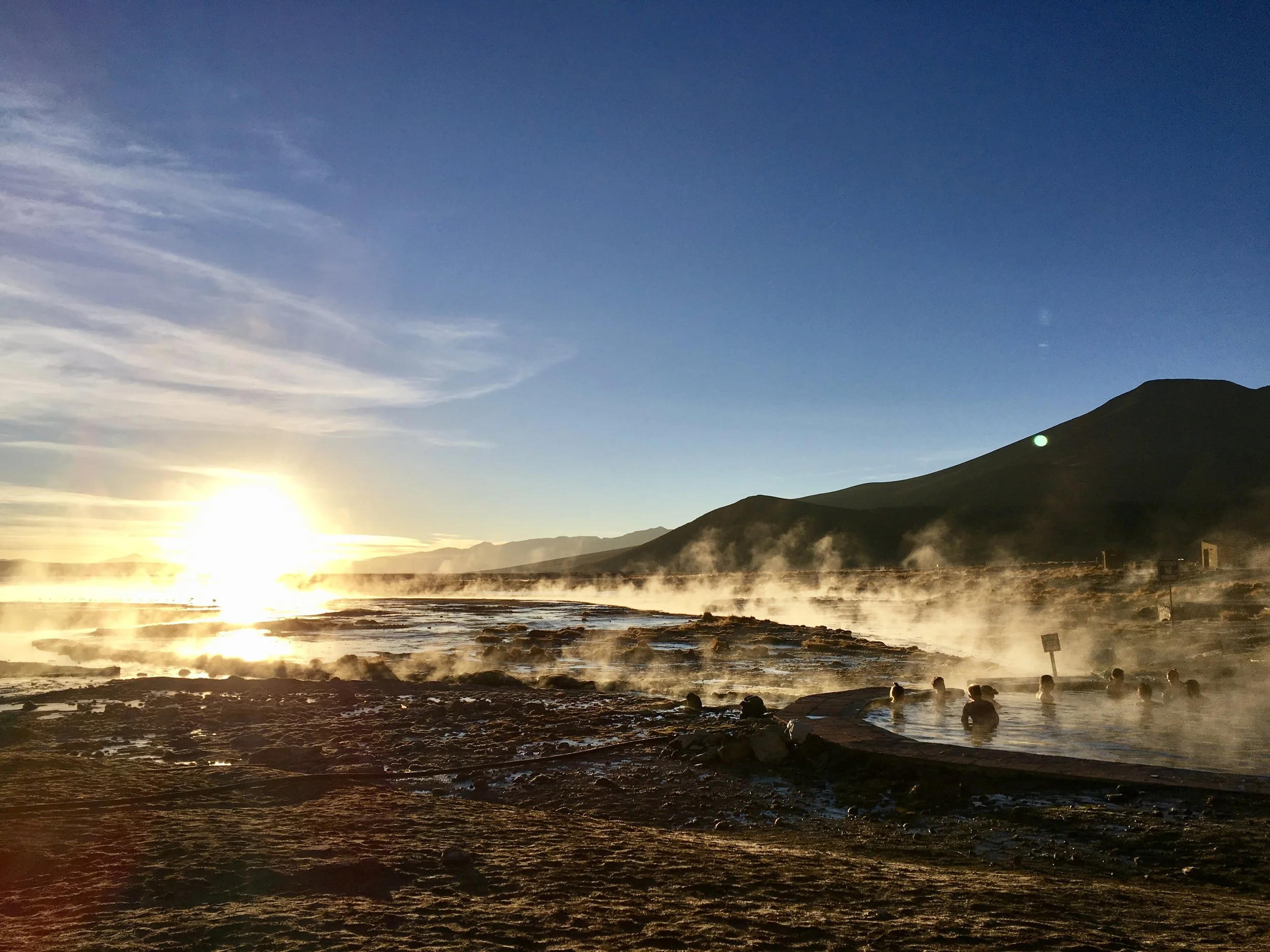 Last morning in the desert ( Efames shelter point, Silolo desert, Bolivia )