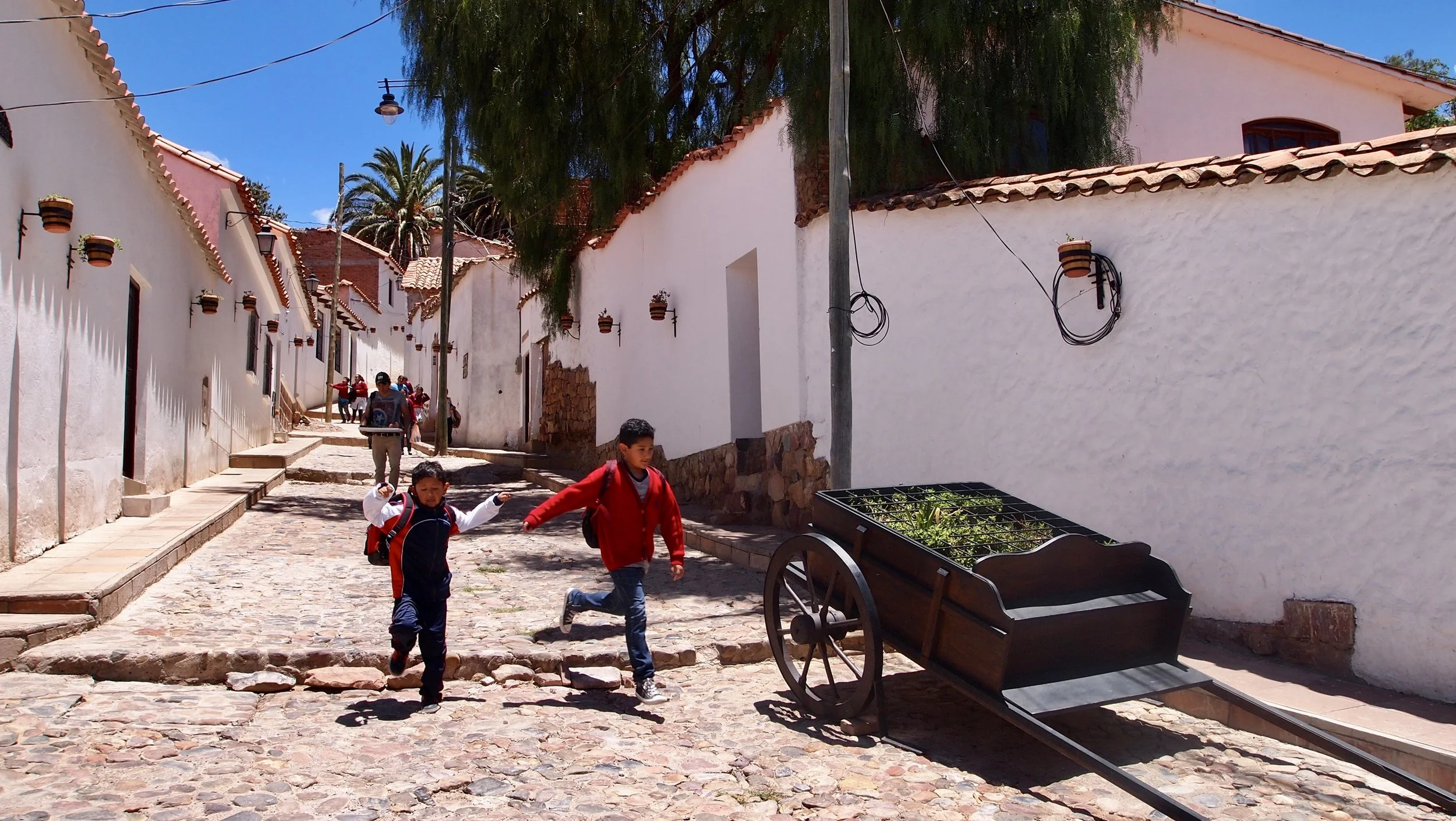 Calle Polanco ( Sucre, Bolivia )