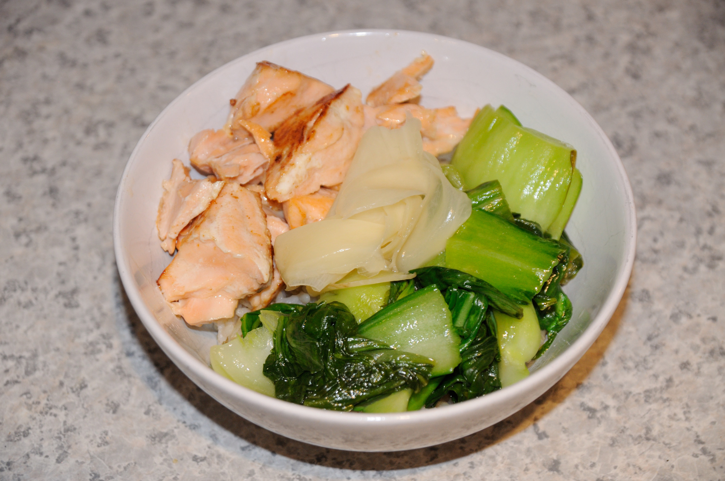 Salmon & Bok Choy 