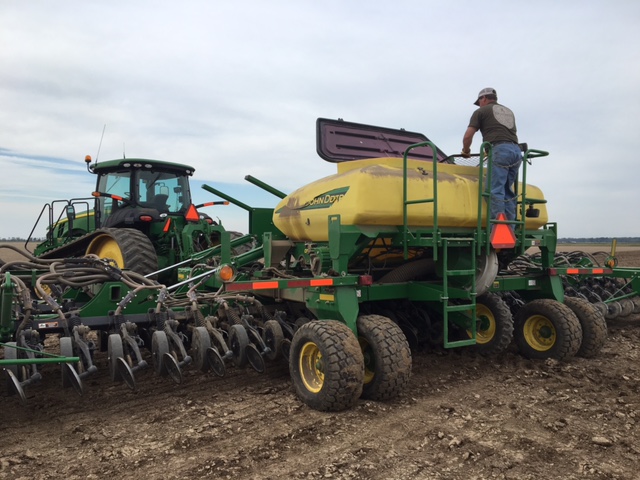 a rice planter