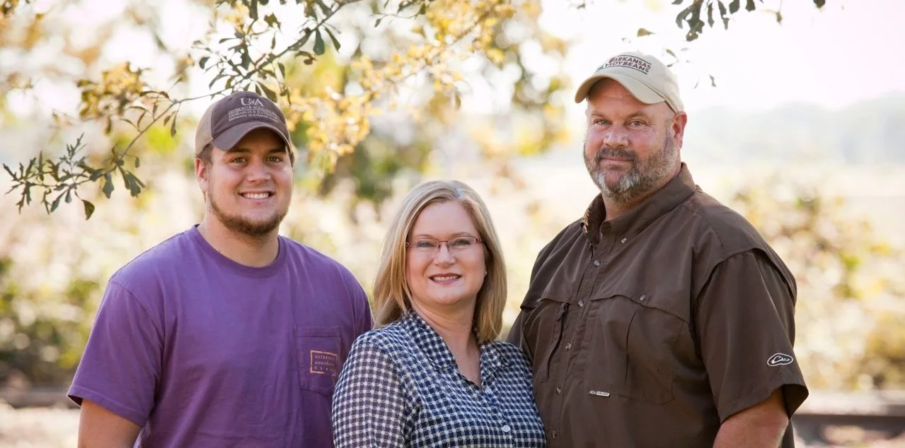 Layne, Sherrie and Matt Miles from Miles Farms