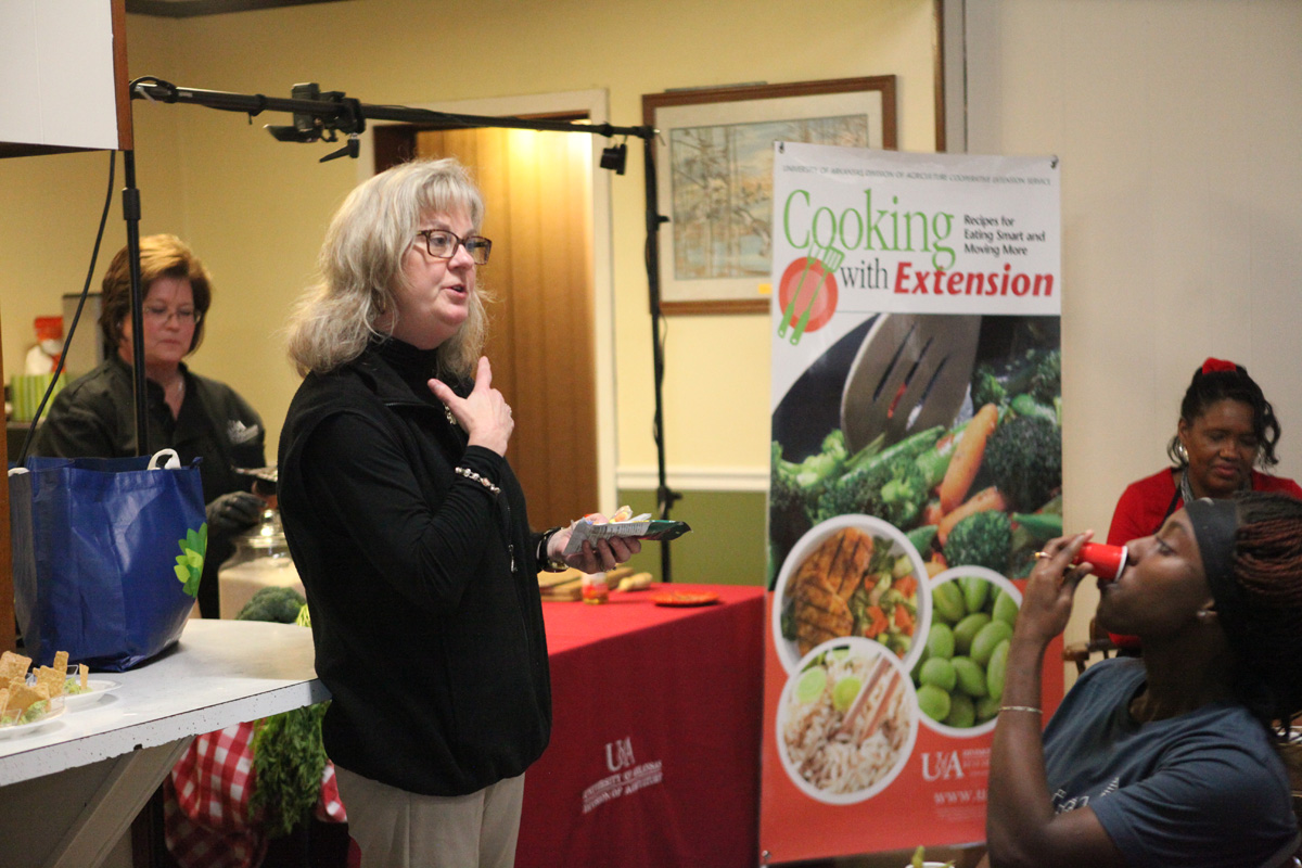 Dr. Karen Ballard with Leigh Ann Bullington in the background