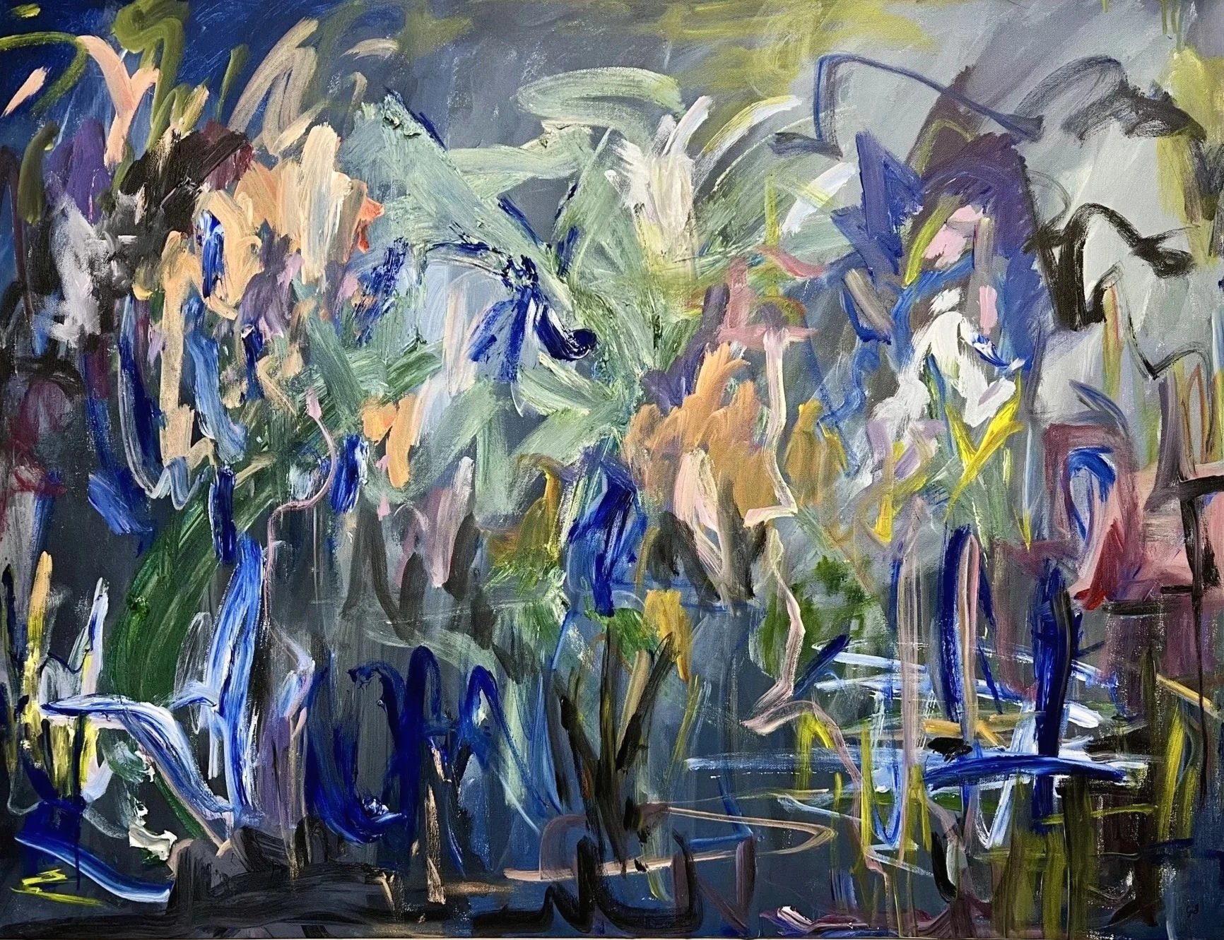 "Twilight Peace", Acrylic on Canvas, 30 x 40 x 2
