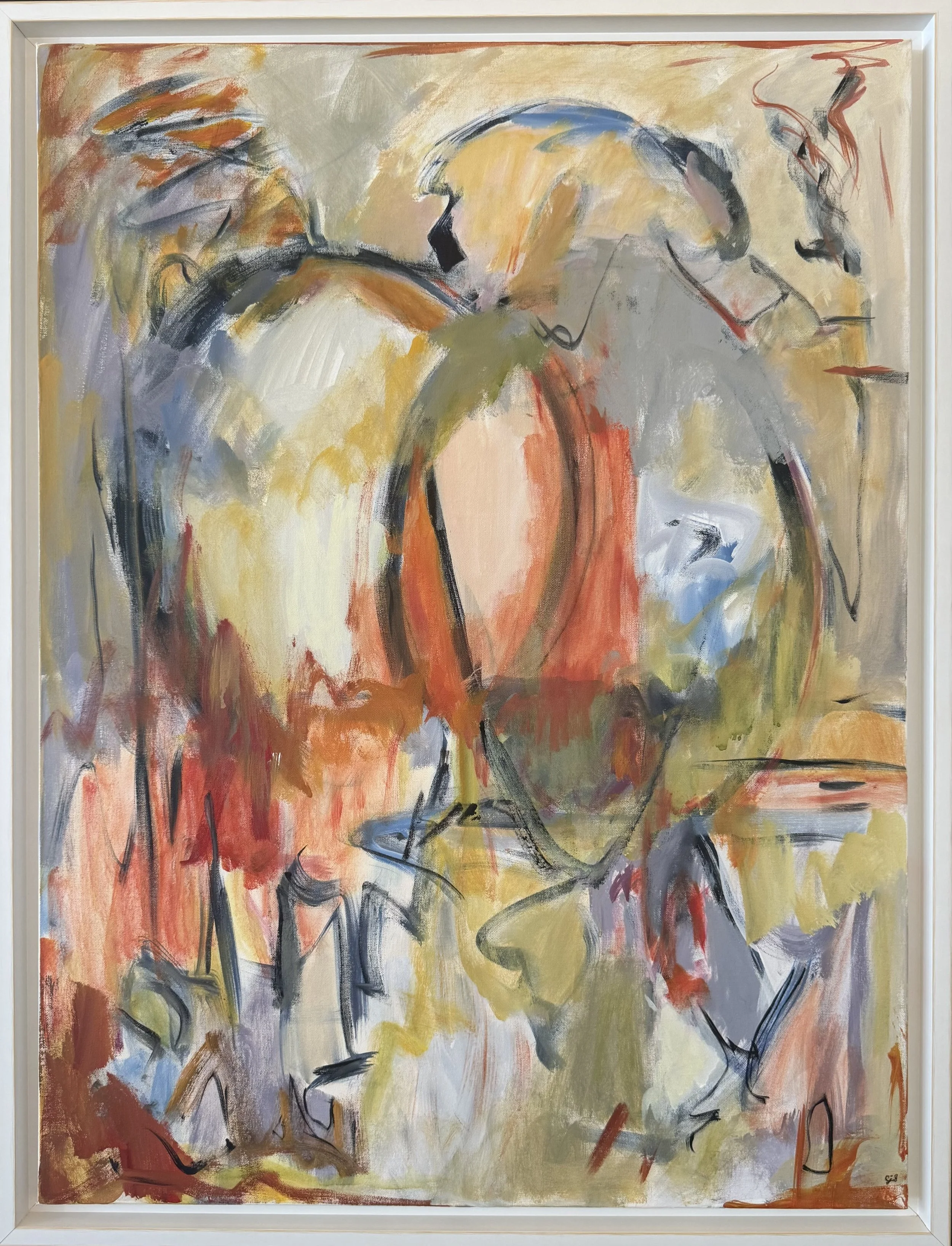 
"A Moment", Acrylic on Canvas, 40 x 30 x 2